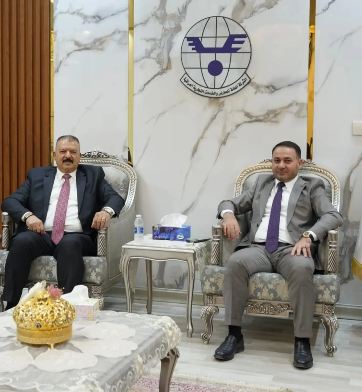 لقاء رئيس المجلس مع وزير التجارة